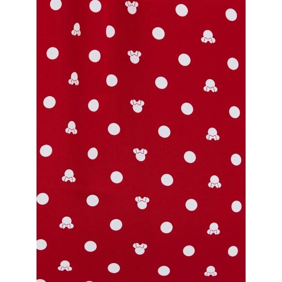 Torrid X Disney Red Harper Minnie Mouse Dot Long Sleeve Georgette Blouse 6 - Picture 4 of 8